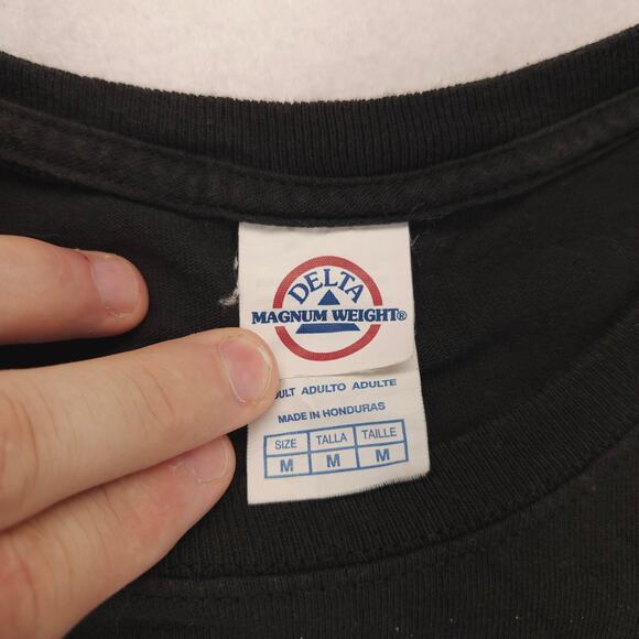 Styx North American Tour Band Short Sleeve Crew Neck Shirt Mens Size M Black - Picture 3 of 9